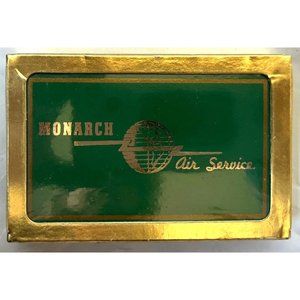 MONARCH Air Service * New Sealed Playing Cards * Airplane * Collector * P006 qq